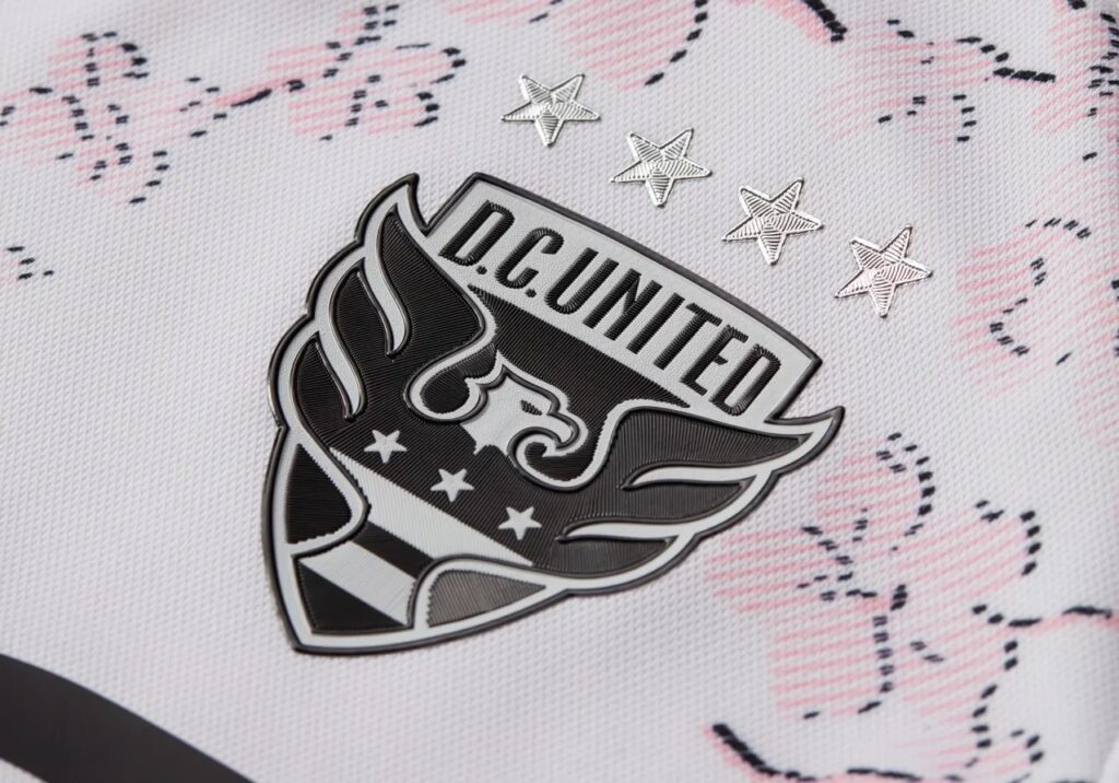PHOTOS: DC United unveils new cherry blossom away jersey - WTOP News